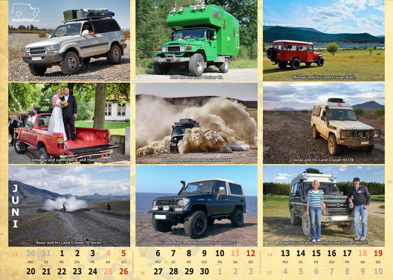 Buschtaxi-Kalender 2016-06