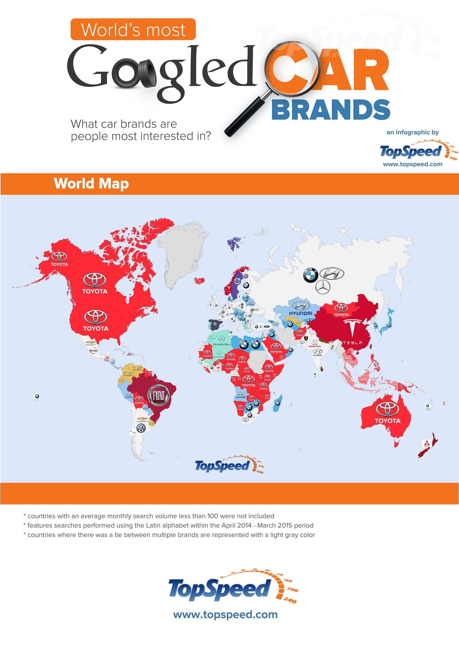 Infografik: Die meistge"googelten" Automarken der Welt - Buschtaxi.net